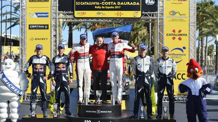 Citroen wins Rally Spain