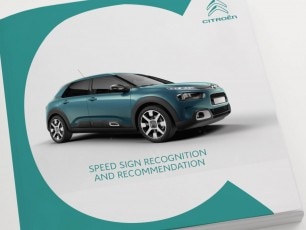 Citroen C4 Cactus Tutorial Videos - Speed Sign Recognition & Recommendation